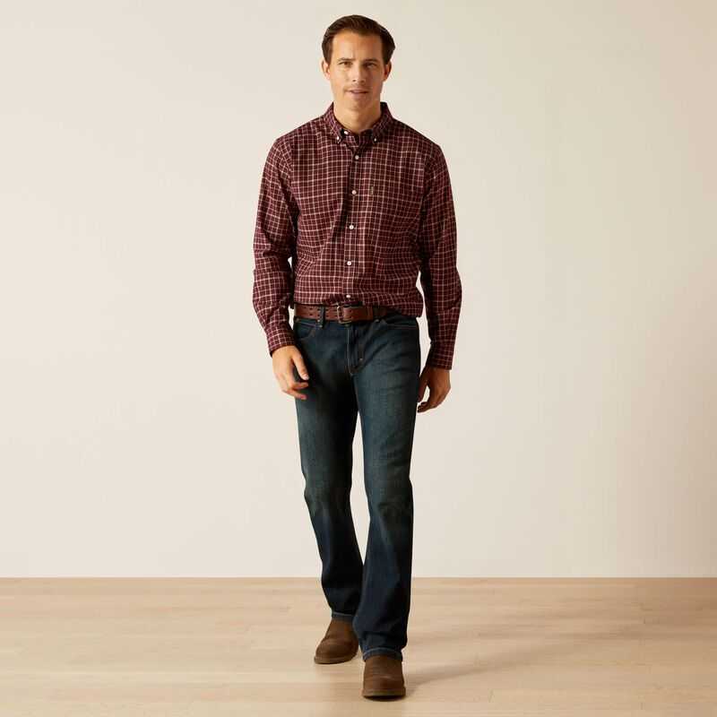 Ariat Clement Shirt Marron | 341RCNZEG