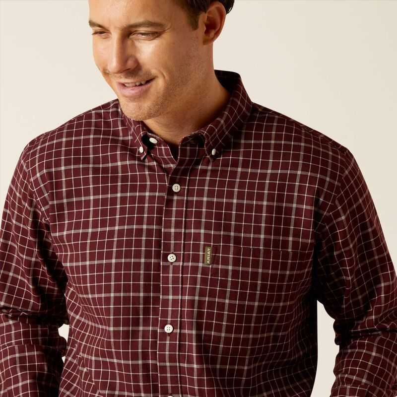 Ariat Clement Shirt Marron | 341RCNZEG