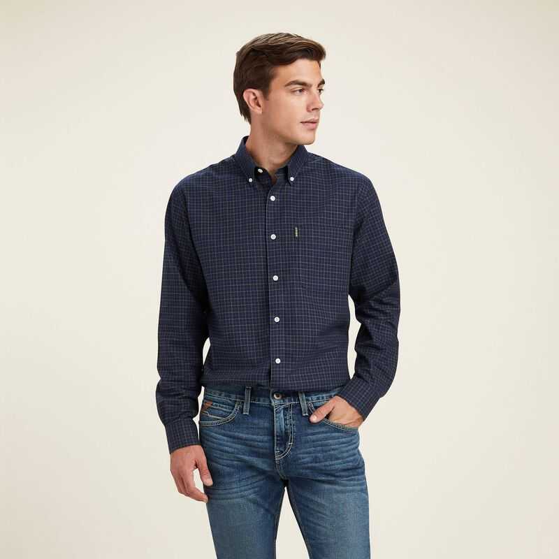 Ariat Clement Shirt Navy | 614ZBPCSW