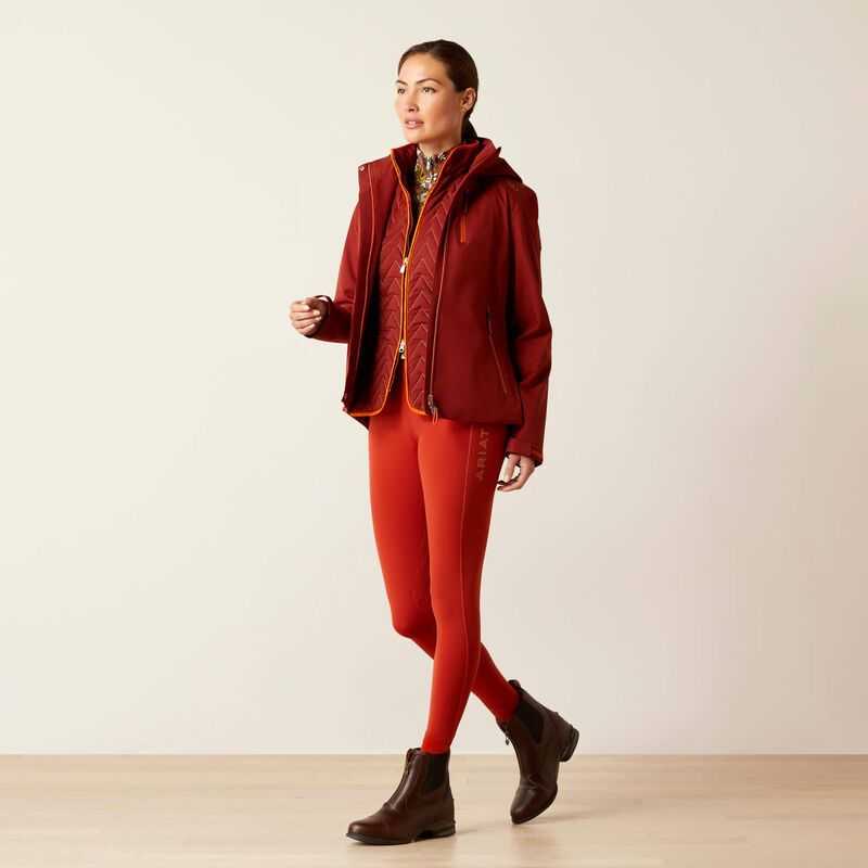 Ariat Coastal Jacket Dark Red | 425AFMEDQ