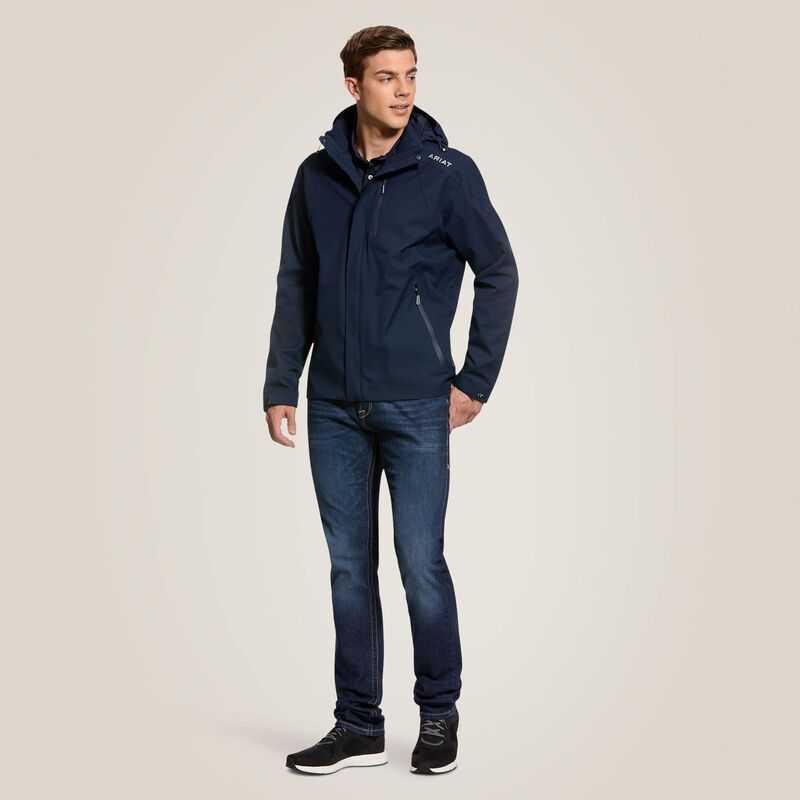 Ariat Coastal Waterproof Jacket Navy | 862JYKCRD