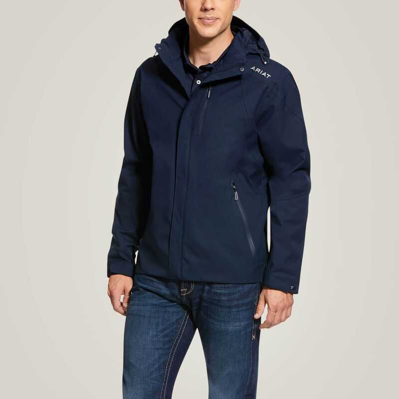 Ariat Coastal Waterproof Jacket Navy | 862JYKCRD