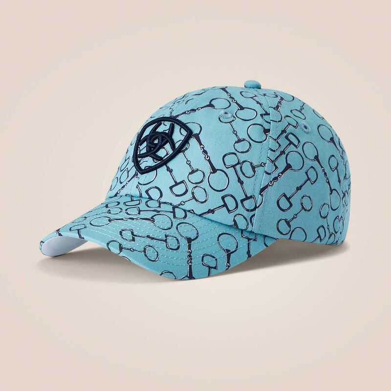 Ariat Cotton Print Cap Blue | 795UGLBOF