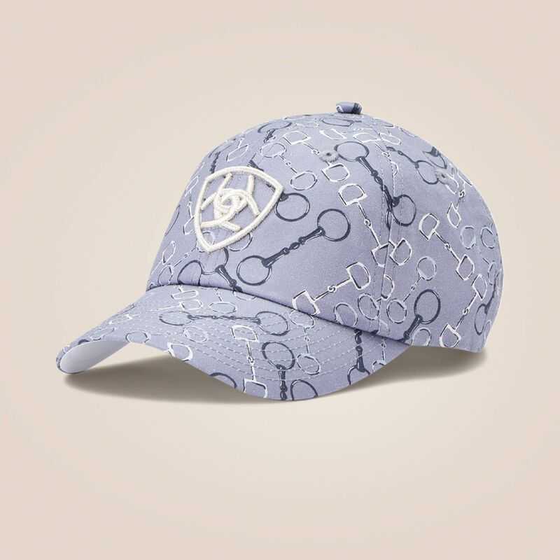 Ariat Cotton Print Cap Grey | 376GZTXER