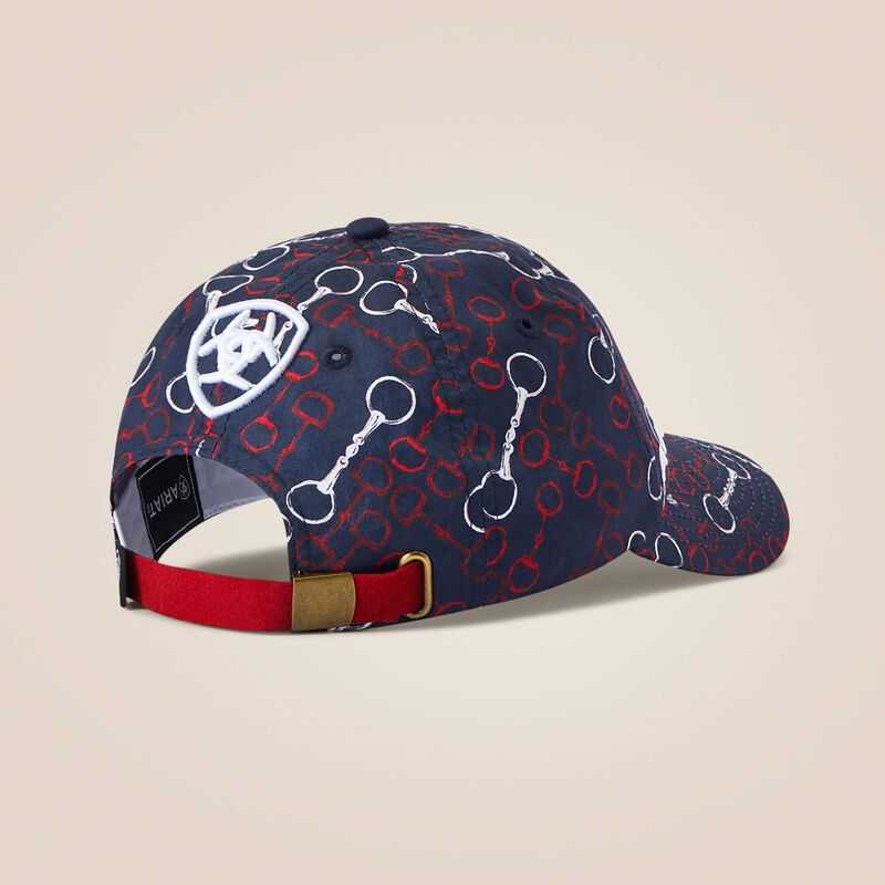 Ariat Cotton Print Cap Team Snaffle | 215ZOQFAC