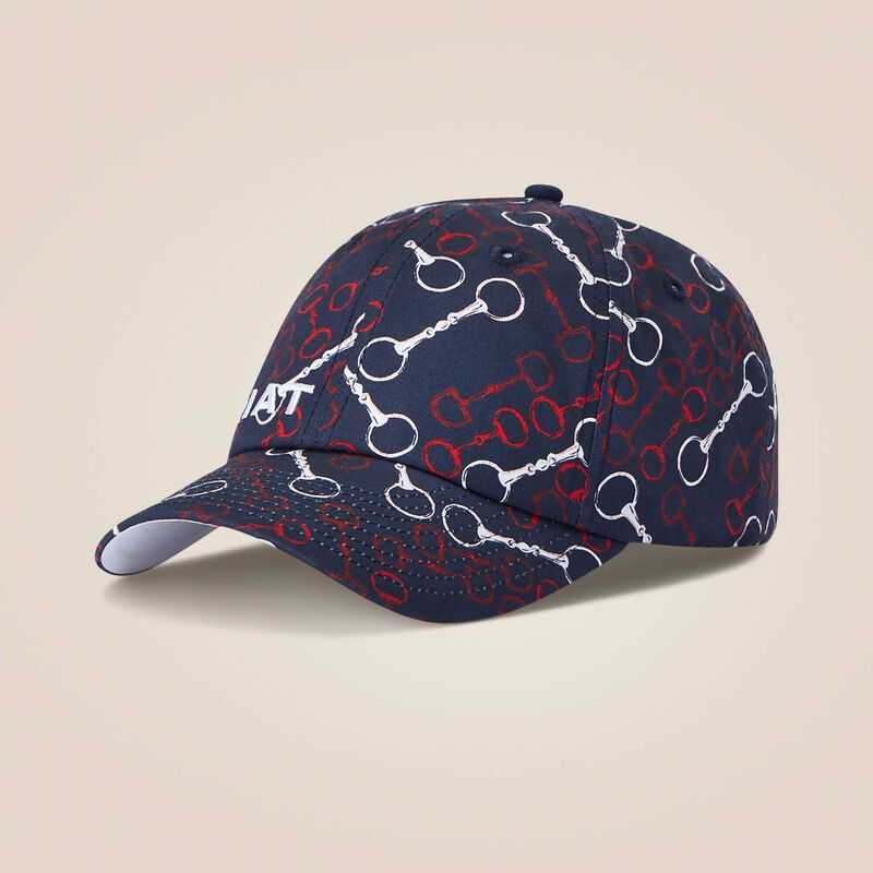 Ariat Cotton Print Cap Team Snaffle | 215ZOQFAC