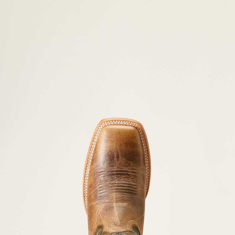 Ariat Cowboss Western Boot Brown | 461MQPUEY