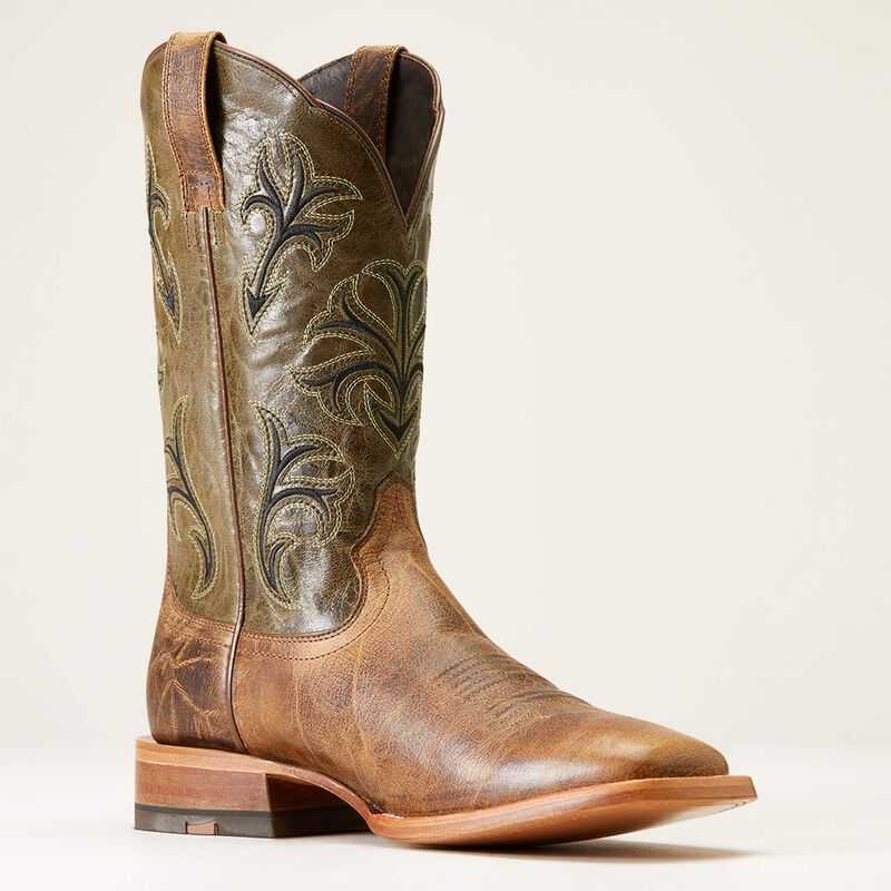 Ariat Cowboss Western Boot Brown | 461MQPUEY