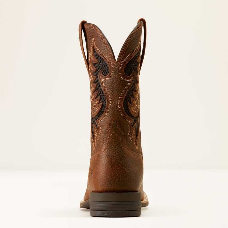 Ariat Cowpuncher VentTEK Cowboy Boot Brown | 275KYBZVU