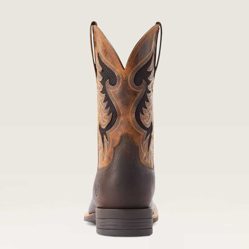 Ariat Cowpuncher VentTEK Cowboy Boot Dark Brown | 013SFBCAU