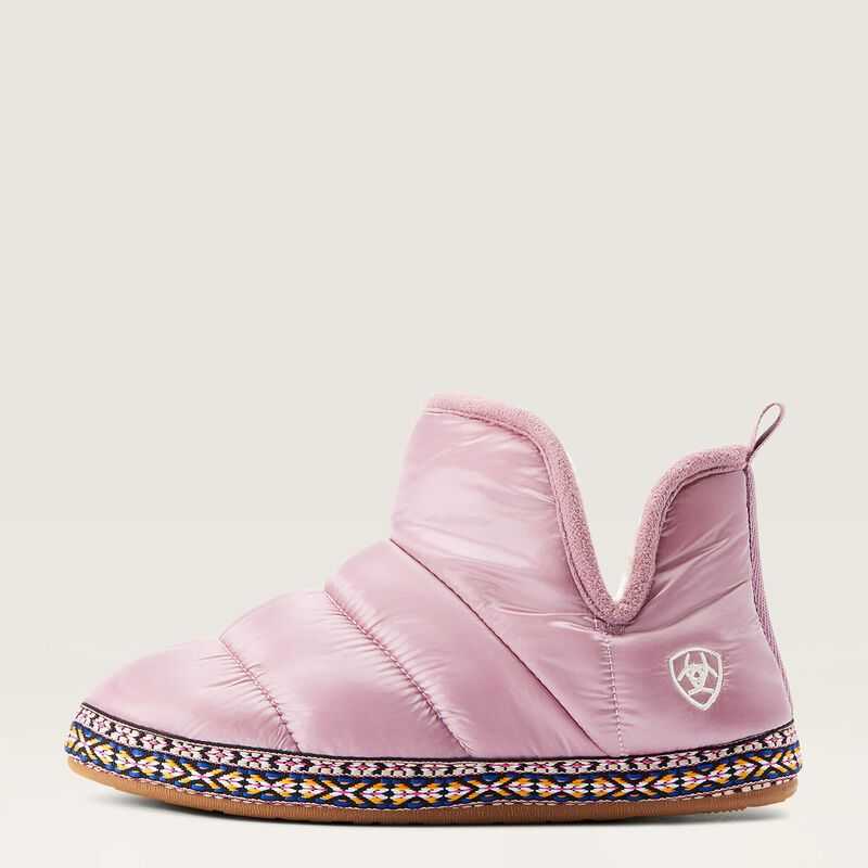 Ariat Crius Bootie Slipper Pink | 285NIJCFU