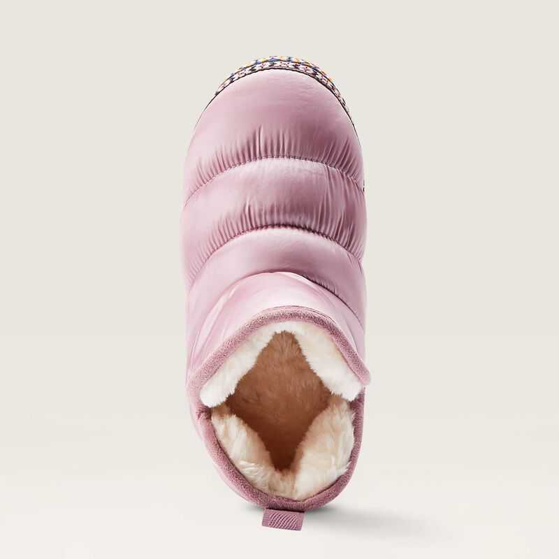 Ariat Crius Bootie Slipper Pink | 285NIJCFU