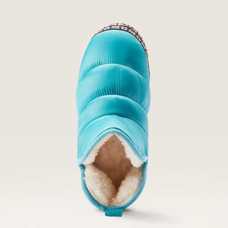 Ariat Crius Bootie Slipper Turquoise | 632VDRYOH