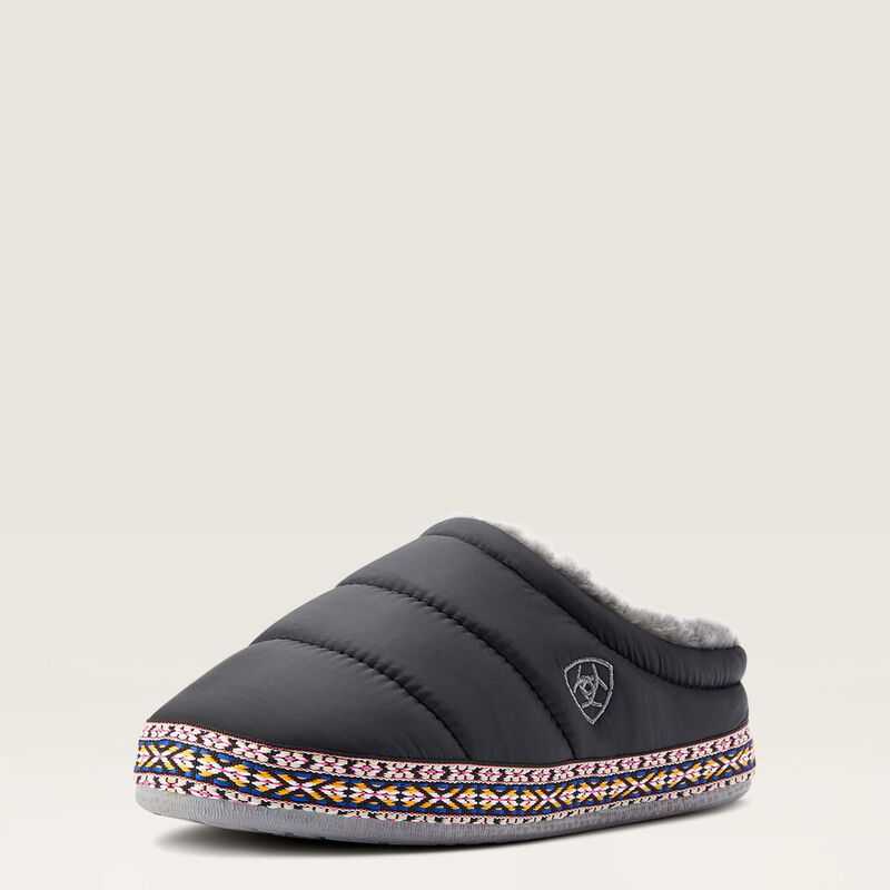 Ariat Crius Clog Slipper Black | 342QLWFAY