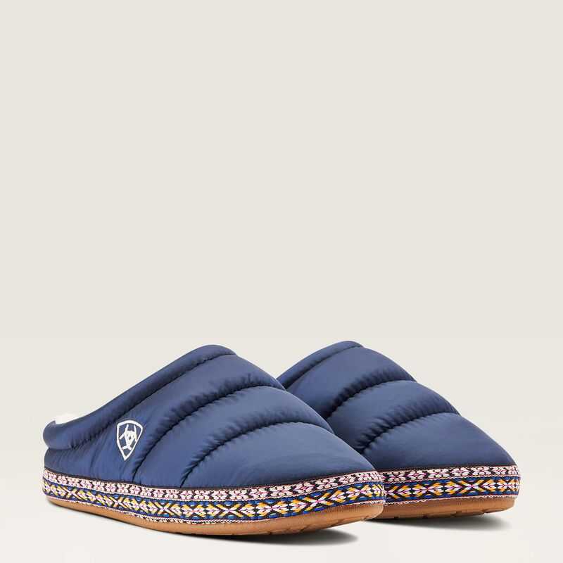 Ariat Crius Clog Slipper Navy | 516YKIROT