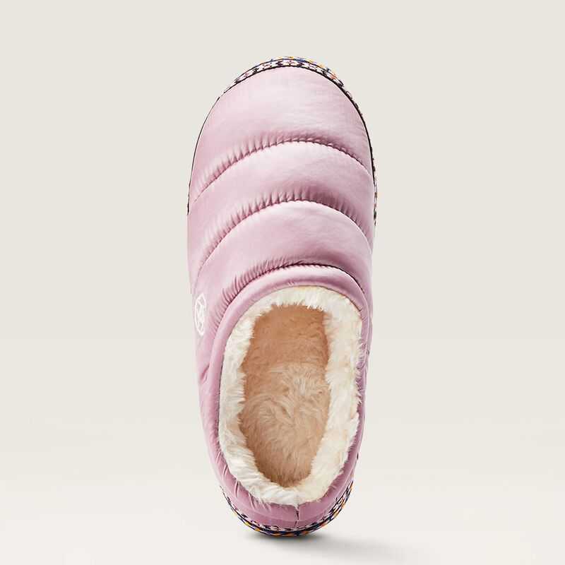 Ariat Crius Clog Slipper Pink | 290NKVTFL