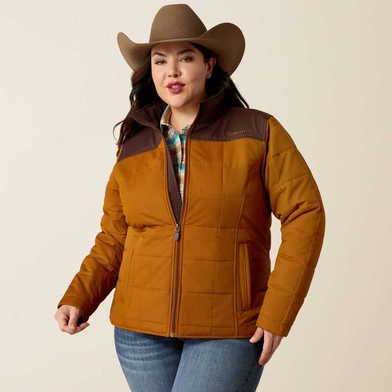 Ariat Crius Insulated Jacket Brown / Chocolate Purple | 546USAMKI