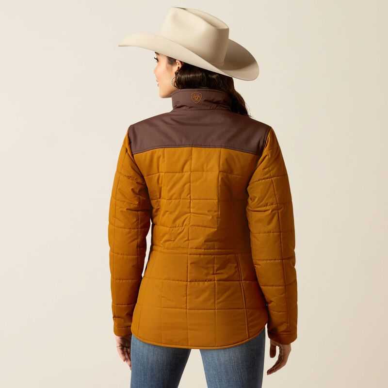 Ariat Crius Insulated Jacket Brown / Chocolate Purple | 546USAMKI