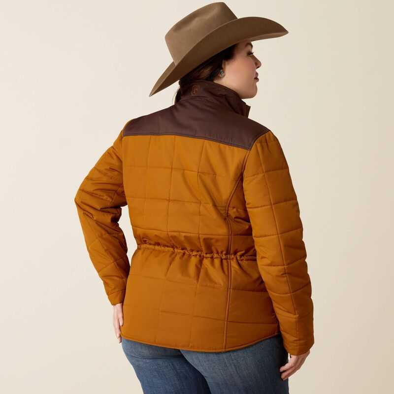 Ariat Crius Insulated Jacket Brown / Chocolate Purple | 546USAMKI