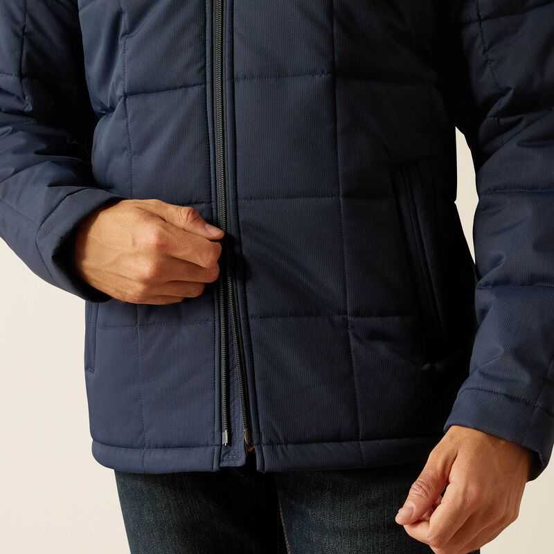 Ariat Crius Insulated Jacket Dark Blue | 679NRKCTG