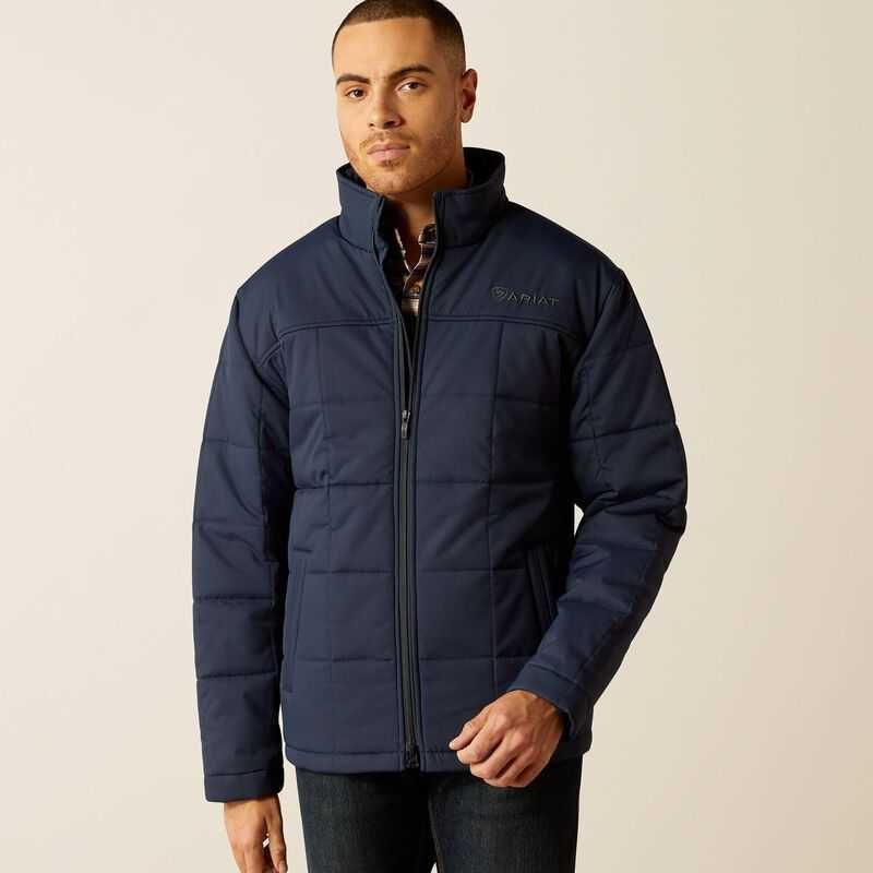 Ariat Crius Insulated Jacket Dark Blue | 679NRKCTG