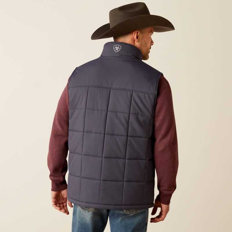 Ariat Crius Insulated Vest Grey | 072PHLNBT