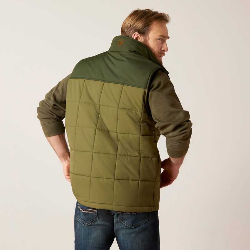 Ariat Crius Insulated Vest Olive | 416LFPMVR