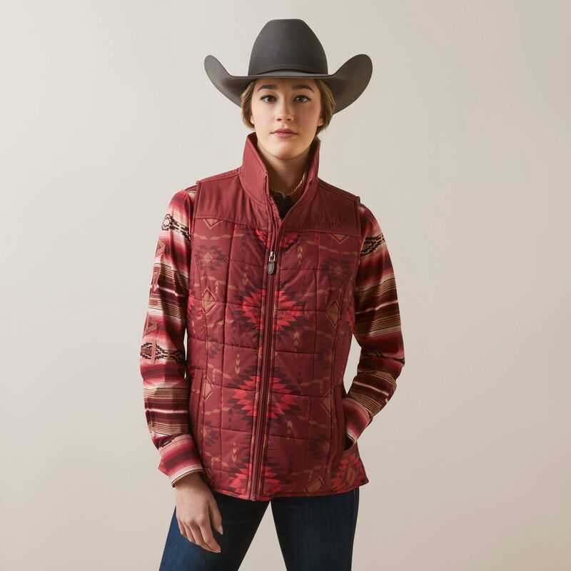 Ariat Crius Insulated Vest Rose | 798NULRGS