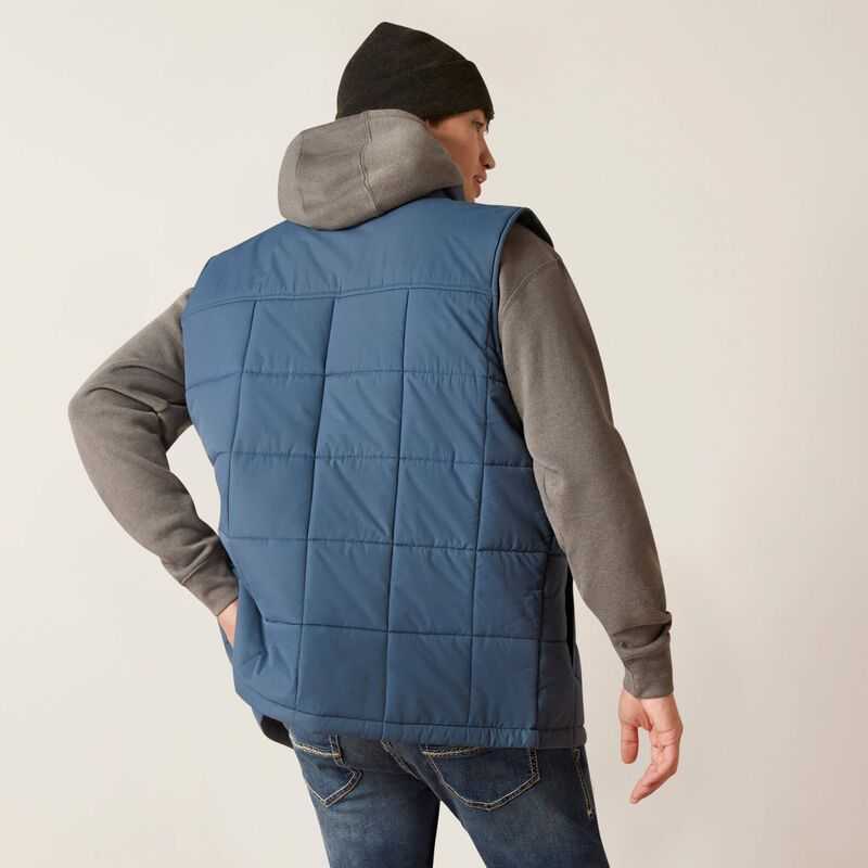 Ariat Crius Insulated Vest Steely | 048MYTXUB