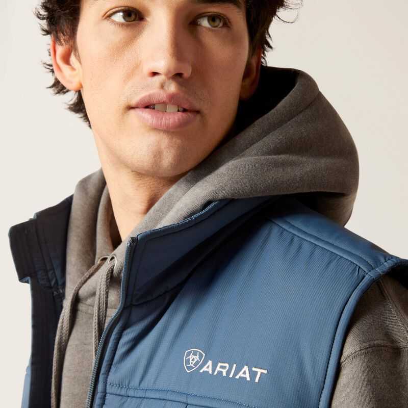 Ariat Crius Insulated Vest Steely | 048MYTXUB