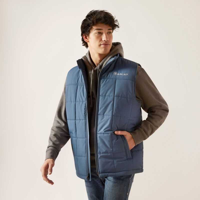 Ariat Crius Insulated Vest Steely | 048MYTXUB