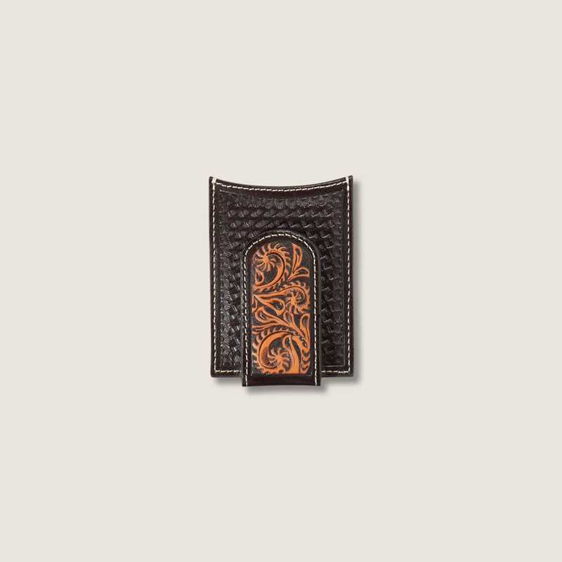 Ariat Cross Front Pocket Brown | 039DMUFQA