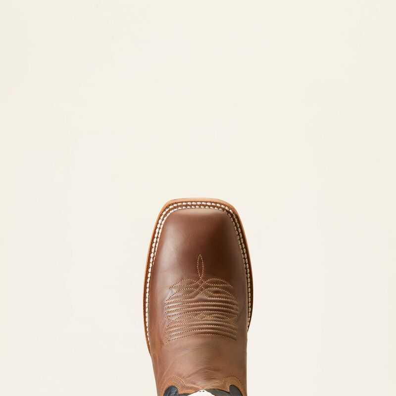 Ariat Crosshair Cowboy Boot Brown | 602JUBSZD