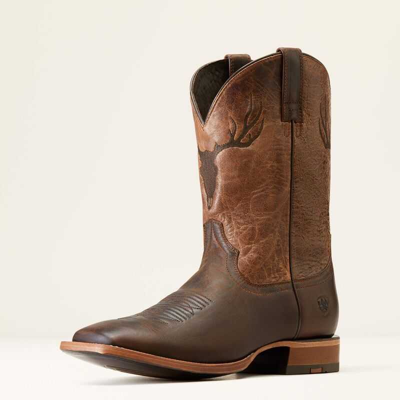 Ariat Crosshair Cowboy Boot Dark Whiskey | 246HYKXCJ