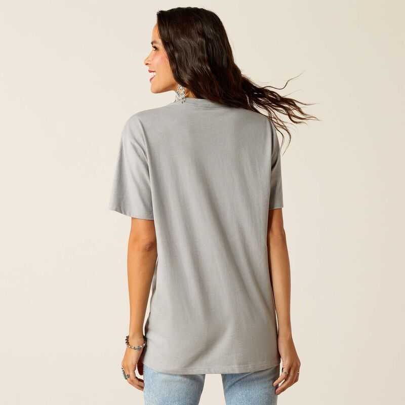 Ariat Day and Night T-Shirt Grey | 386QVKODM