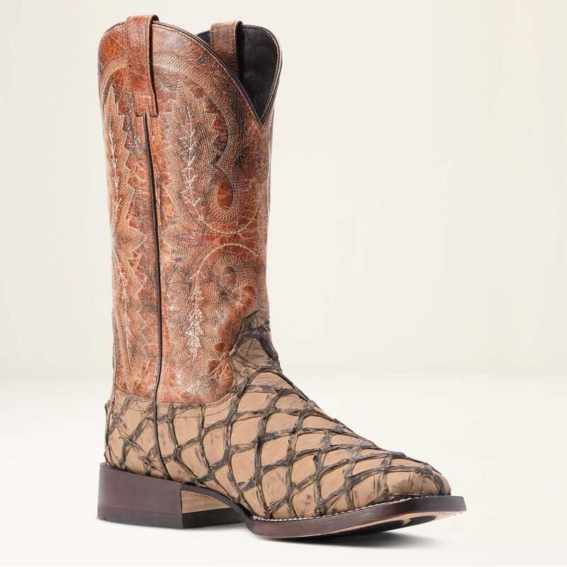 Ariat Deep Water Western Boot Brown | 056TQJKVE