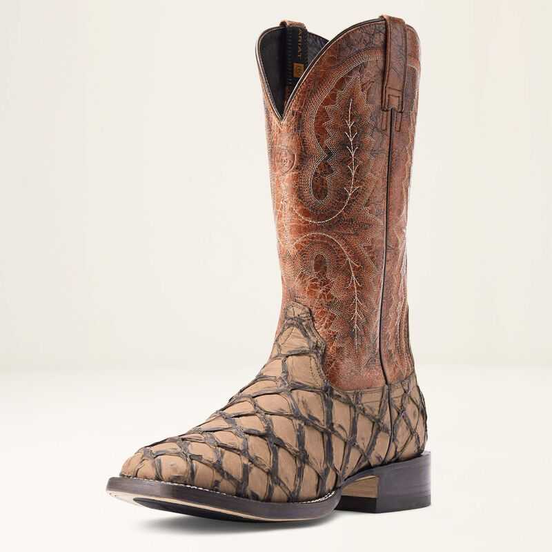 Ariat Deep Water Western Boot Brown | 056TQJKVE