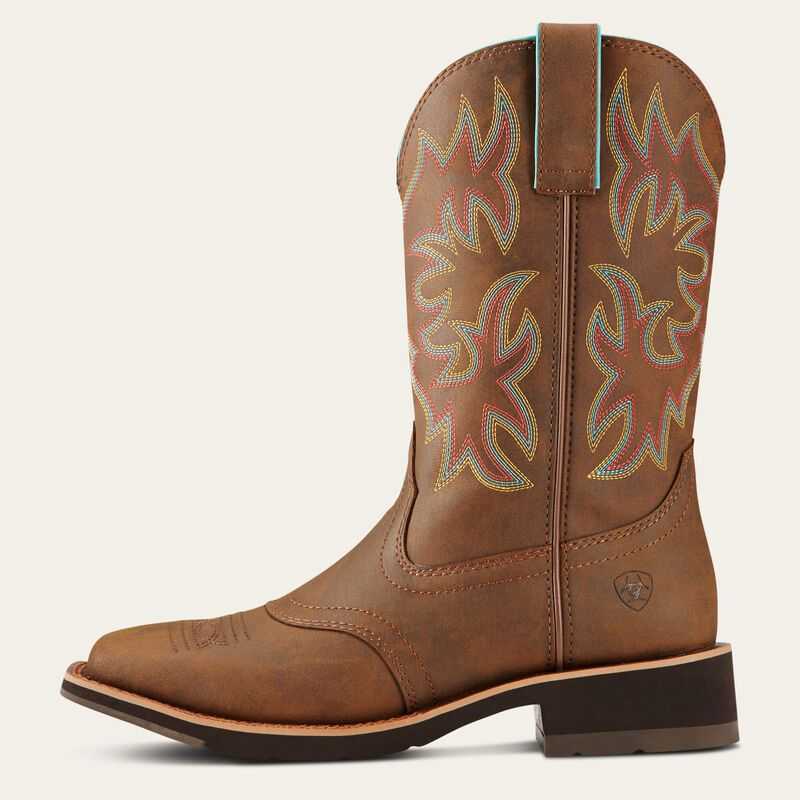 Ariat Delilah Western Boot Brown | 713GUZMQP