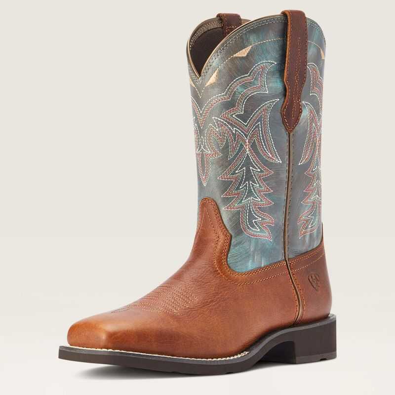 Ariat Delilah Western Boot Spiced Cider | 350EONHRD