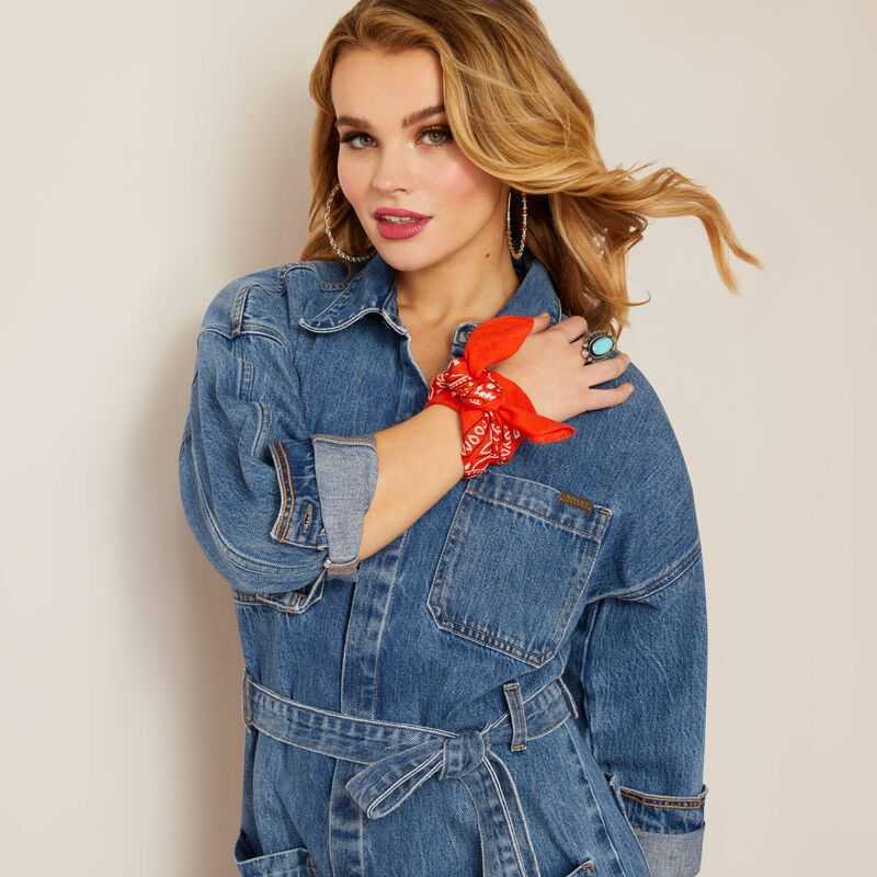 Ariat Denim Jumpsuit Georgia | 379UQWMSO