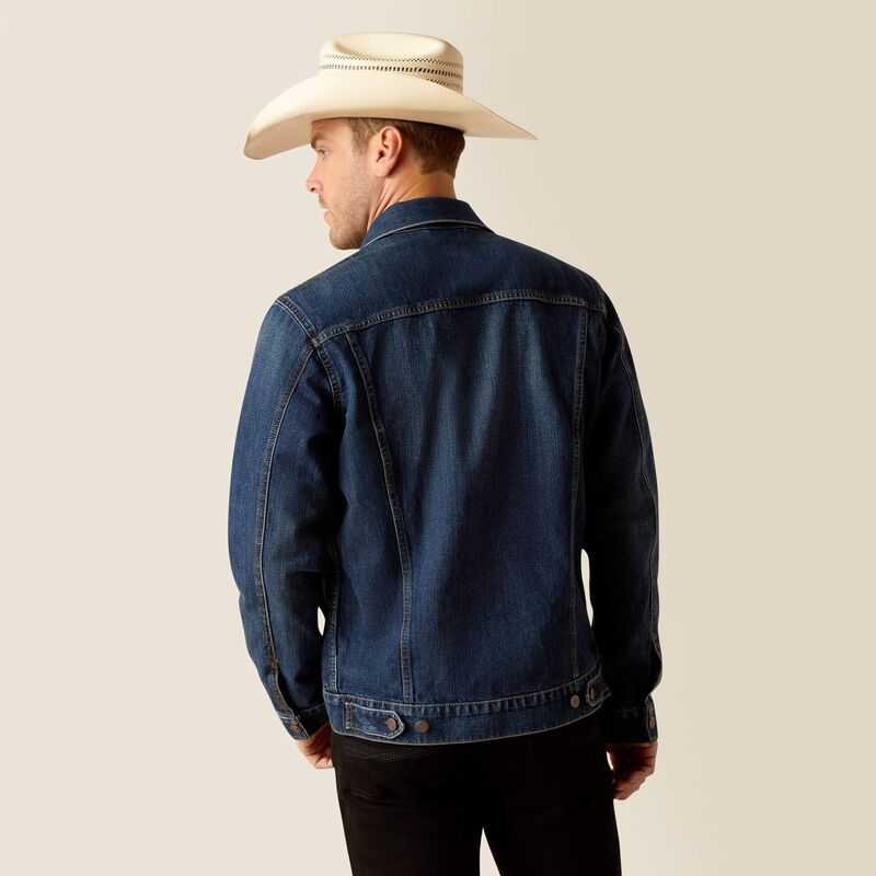 Ariat Denim Team Trucker Jacket Richford | 403PEHRWS