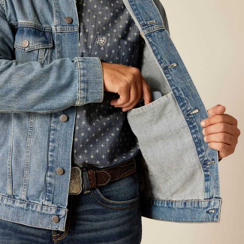 Ariat Denim Trucker Jacket Roby | 425AMZPCI