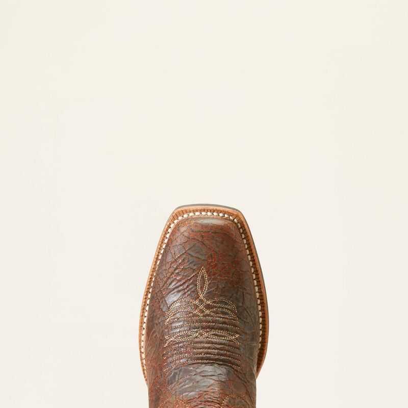 Ariat Derby Monroe Western Boot Brown | 637ZBGYSD