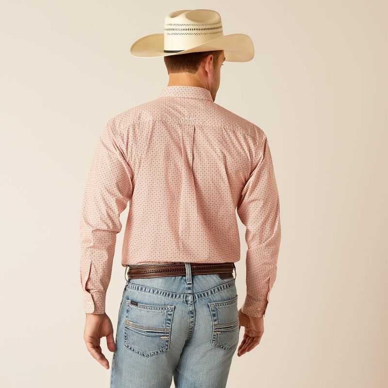 Ariat Derrick Classic Fit Shirt Ginger Nut | 794TIMVAU