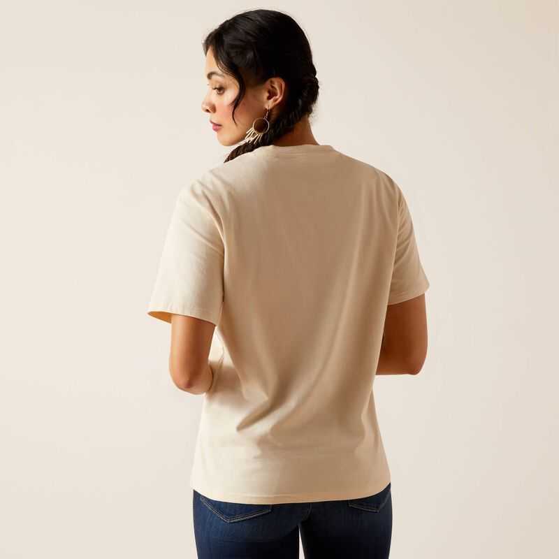 Ariat Desert Dreaming T-Shirt Beige | 354LIGPJQ