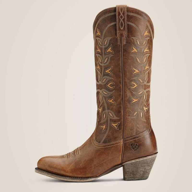 Ariat Desert Holly Western Boot Pearl | 021XHUTIE