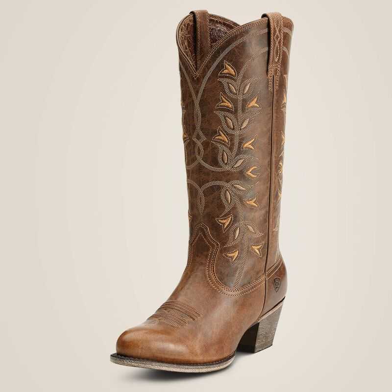 Ariat Desert Holly Western Boot Pearl | 021XHUTIE