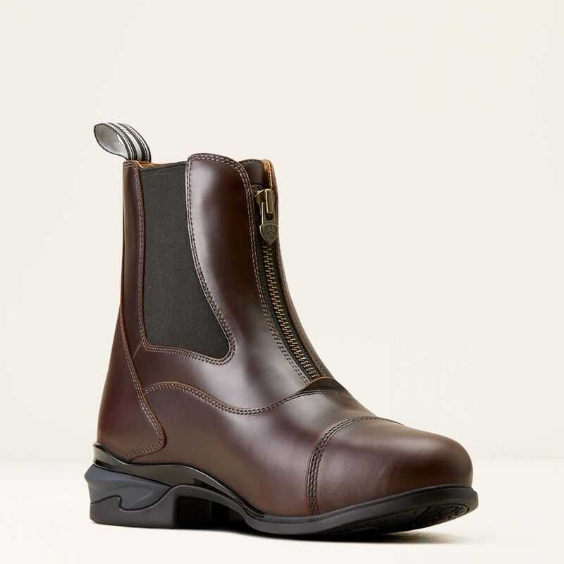 Ariat Devon Zip Paddock Boot Chocolate | 297TIBZWR