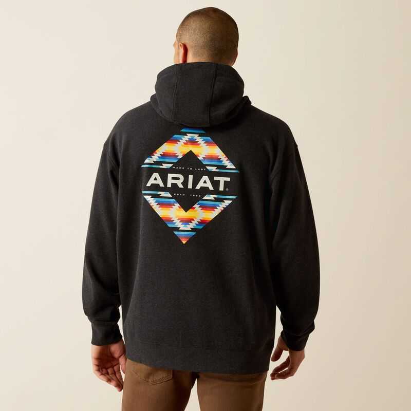 Ariat Diamond Canyon Hoodie Black | 502JYLDEK