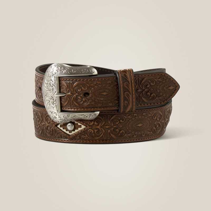 Ariat Diamond medallion belt Brown | 380HZNEOM